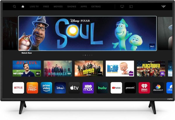 VIZIO 43-inch D-Series Full HD 1080p Smart TV with Apple AirPlay and Chromecast Built-in, Alexa Compatibility, D43f-J04, 2022 Model