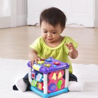 VTech Busy Learners Activity Cube, Purple - Image 3