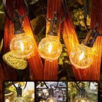 Brightown Outdoor String Lights, 50FT 25 G40 Bulbs Shatterproof Patio Lights, IP65 Waterproof Dimmable Hanging Connectable Globe LED Outdoor Lights for Backyard, Bistro, Porch, Deck, Balcony - Image 3