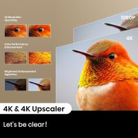 Hisense Laser Mini Projector C2, 65-300", Gimbal Design, 4K, Triple Color Laser, 110% BT.2020, 2000 ANSI Lumens, 1700:1 Native Contrast, Dolby Vision, HSR240, Sound by JBL - Image 8