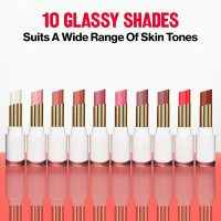 REVLON Super Lustrous Glass Shine Balm, Hydrating Tinted Lipstick, Sheer, Glossy Shiny Finish, 004 Nude Illuminator, 0.11 oz - Image 8