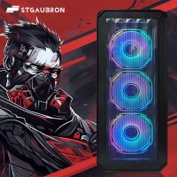 STGAubron Gaming PC Computer Desktop, 13th Gen Intel Core i5-13400F up to 4.6G, GeForce RTX 3050 6G, 16G DDR4, 512G SSD, RGB Fan x4, WiFi 6 & BT 5.2, Windows 11 Home - Image 2