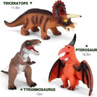 7 Piece Jumbo Dinosaur Toys Big Dinosaur Toy for Boys Realistic Giant Dinosaur Toys for Kids 3-5 - Perfect Dinosaur Gifts for Kids - Image 3