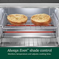 Cuisinart TOB-40N Custom Classic Toaster Oven Broiler, Brushed Stainless and Black - Image 4