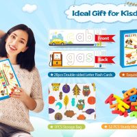 Learning Educational Toys for 2 3 4 5 6 Years Old Boys Girls, See & Spell Matching Letter Game with Alphabet Cards for Kids, Preschool CVC Word Builders Toy, Christmas Birthday Gifts for Age 2-4 4-6 - Image 9