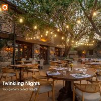 addlon 100FT Outdoor String Lights LED Waterproof Patio Lights with 32 Edison Dimmable Bulbs Shatterproof Hanging Lights for Outside Cafe Bistro Garden Balcony Porch Yard Gazebo Deck 2Packs*50FT - Image 6