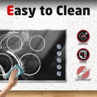 36 Inch Electric Cooktop, 5 Burner Electric Stove Top 8400W, 36" Ceramic Stove with Knob Control, Over-Temperature Protection, Dual Ring Zone, 220-240V Hard Wired (No Plug) - Image 6