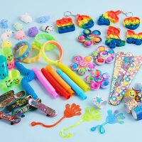 JOYIN 60 Pcs Party Favors for Kids, Popular Fidget Toys Pack, Goodie Bags Fillers for Kids Birthday Party, Prizes in Bulk for School, Pinata Stuffers, Classroom Prizes, Treasure Box Toys - Image 7