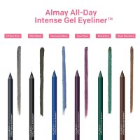 Almay Gel Eyeliner, Waterproof, Fade-Proof Eye Makeup, Easy-to-Sharpen Liner Pencil, 130 Pure Plum, 0.045 Oz - Image 6
