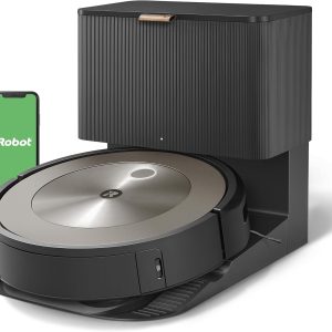 iRobot Roomba j9+ Self-Emptying Robot Vacuum – Powerful Suction, Identifies and Avoids Obstacles Like pet Waste, Self-Empties for 60 Days, Best for Homes with Pets, Smart Mapping, Works with Alexa​
