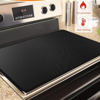 Stove Top Covers For Electric Stove Mat, Heat Resistant Stove Mat for Glass Top Stove Double-Sided Fireproof Waterproof Oilproof 30 x 21 Inches Black - Image 7