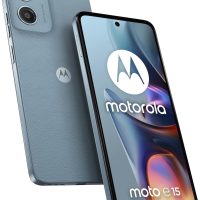 Motorola Moto E15 Dual-SIM 64GB ROM + 2GB RAM (GSM Only | No CDMA) Factory Unlocked 4G/LTE Smartphone (Misty Blue) - International Version - Image 6