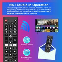 Replacement Remote Control for LG TV Remote AKB75095307 Universal for LG Smart TV Remote Compatible with All Models LCD LED OLED 3D HDTV Smart TVs with Netflix Prime Video Shortcut Buttons - Image 5