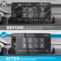 Karltys [Upgrade] 2 Pack Screen Protector for 2023-2026 Honda CRV /2022-2025 Civic /2023-2025 HR-V EX-L 9-Inch Touchscreen [No Glare & Fingerprint] Accessories Navigation Film Tempered Glass - Image 3