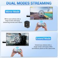 Wireless HDMI Display Dongle Adapter, Portable Transmitter, Streaming Media Video/Audio/File HDMI Wireless Extender from Smartphone,Laptop to HDTV/Monitor/Projector, Support Airplay DLNA Miracast - Image 7