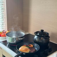 Electric Cooktop 24 Inch - 4 Burner Built-in Electric Stove Top 6000W, Radiant Electrical Stovetop with 9 Heating Level, Knob Control, Auto Shut Off Protection, 220-240V Hard Wired (No Plug) - Image 6