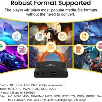 ACEMAX 4K Ultra-HD Digital Media Player for USB Drives and MicroSD Cards with 4K HDMI and Analogy AV, Digital Signage,Automatic Playback,Resume and Looping Capability,H.265 Videos Music Photos... - Image 5