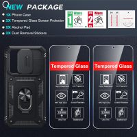 LeYi for Galaxy A54-5G Phone Case: Samsung Galaxy A54 5G Case with 2 X Screen Protector, Slide Camera Cover & Military-Grade Samsung A54 Case Shockproof para Cell Samsung A54 5G Case, Black - Image 8