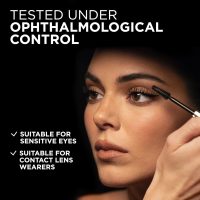 L'Oreal Paris Voluminous Panorama Mascara, Volumizing and Lengthening Mascara, Washable Longwear and Smudge Resistant Make Up, Blackest Black, 0.33 Fl Oz - Image 6
