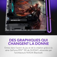 Alienware Aurora Gaming Desktop ACT1250 - Intel Core Ultra 7 265KF Processor, Liquid Cooled, NVIDIA GeForce RTX 5070, 32GB DDR5 RAM, 2TB SSD, 1000W Platinum Rated PSU, Win 11 Home - Clear Panel - Image 21