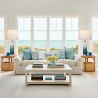 Glass Table Lamps for Living Room, Modern Bedside Lamps with USB A+C Ports, 3-Way Dimmable Touch Control Nightstand Lamp with White Linen Shade, 27.5" Large Lamps for Bedrooms Decor, Teal, 1 Pack - Image 6