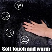 KING DARE 8x10 Area Rugs for Living Room, Soft Plush Fluffy Shaggy Fuzzy Furry Large Black Rug, Anti-Slip Washable Modern Big Floor Carpet for Bedroom Aesthetic Home Decor - Image 4