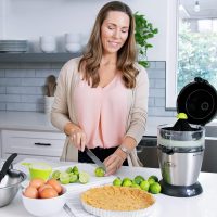 Vinci Hands Free Electric Citrus Juicer, 1-Button Juicer Machine, Orange Lime Grapefruit Lemon Squeezer, Easy to Clean Orange Juicer Squeezer, Black/Stainless Steel - Image 8