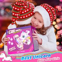 Carsky Unicorn Remote Control Car for Girls,Rechargeable 360°Stunt RC Cars Rotation 4WD Remote Cars with LED Lights,Fun Indoor Outdoor Toys for Kids,Chritmas Birthday Gift for 3 4 5 6 Year Old Girl - Image 7