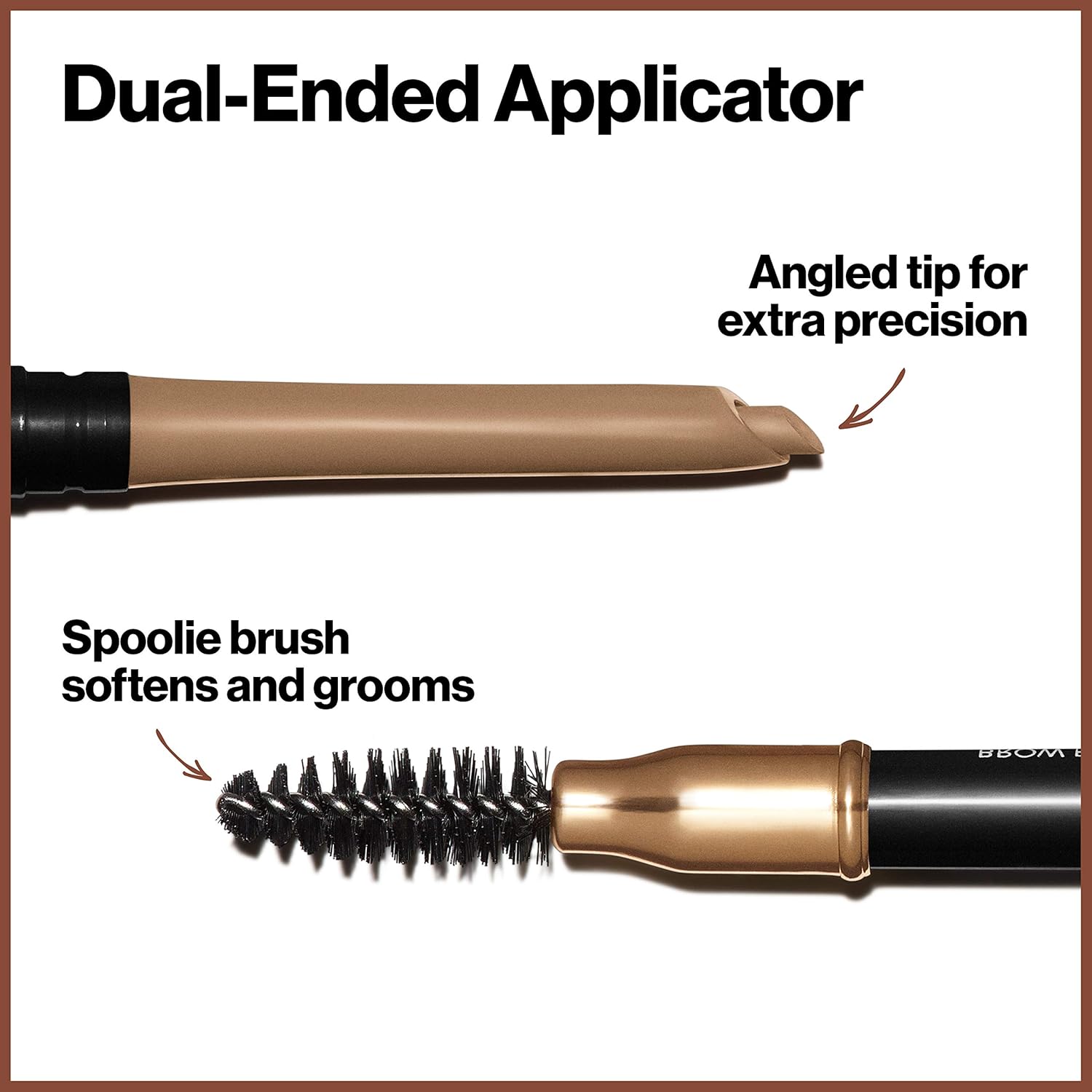 Revlon ColorStay Eyebrow Pencil with Spoolie Brush, Waterproof, Hair-Like Strokes for Natural Looking Brows, 205 Blonde, 0.021 oz - Image 3