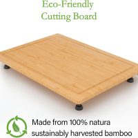 Stove Cover Board for Gas Stovetop - Raised Cutting Board with Legs and Juice Grooves, Adjustable Noodle Board Stove Cover for RV Stove Top (29.52"x21.65") - Image 6