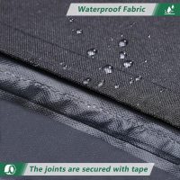 Patio Chair Covers,600D Heavy Duty and Waterproof Outdoor Garden Patio Furniture Covers Fits Up to 40W x 37D x 30H inches (2 Pack) - Image 5