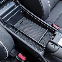 TACORBO Center Console Organizer Compatible with Honda HRV 2023 2024 2025 Accessories, Armrest Secondary Storage Box, HR-V EX/EX-L/LX/SE/Sport/Touring Interior ABS Insert Tray Black Trim - Image 7