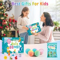 Bath Bombs for Kids with Surprise Inside, 24 Pack Kids Bath Bombs Gift Set, Natural Organic Kid Bubble Bath Fizzy for Girls Boys with Bath Toys Inside - Image 6