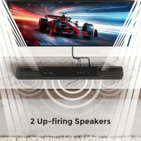 ULTIMEA 5.1.2ch Sound Bar with Dolby Atmos, Surround Sound System for TV with 2 Surround Speakers, Sound Bar for Smart TV, Soundbar with Subwoofer for Home Theater, BT 5.4, HDMI eARC, Skywave F40 - Image 4