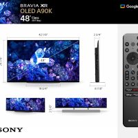 Sony 48 Inch 4K Ultra HD TV A90K Series: BRAVIA XR OLED Smart Google TV with Dolby Vision HDR and Exclusive Features for The Playstation- 5 XR48A90K- Latest Model,Black - Image 6
