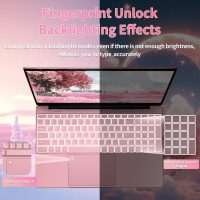 15.6" Pink Laptop,12th Gen N95(Up to 3.4Ghz),DDR4 32G RAM, 512GB NVME SSD, Windows 11 Pro &Office 2019,Fingerprint Lock, Portable Notebook PC with Backlit KB (GB, 512) - Image 7
