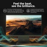 Lenovo ThinkCentre All-in-One Desktop Computer, 24" FHD IPS Display, 8-core Intel Core i5-13420H Processor, 32GB DDR5, 1TB SSD, Wi-Fi 6, USB-C, HDMI in&Out, Wired KB&Mouse, Windows 11 Pro - Image 8