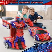 BLUEJAY Transform Rc Cars for Boys 4-7 8-12, 2.4Ghz Remote Control Car 1:18 Scale Transforming Robot, One-Button Deformation 360° Rotation Car Toy Gifts for Boys 3-5 - Image 3