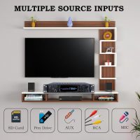 Sound System Kit - 7.2 Channel 1500 W Bluetooth Amplifier w/ 8 Qty of 5.25" Frameless Ceiling Speakers 175W Each, 4-Ch Speaker Selector, 2 Qty of Mic, 250 ft Speaker Wire & Remote by Vaiyer - Image 9