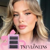 TNFVLONEINS Lash Clusters Wispy Eyelash Clusters Spiky Individual Lashes Clusters D Volume Cluster Eyelash Extensions DIY Lash Cluster Extension Thick Eye Lash Cluster (10-16MM,3 Styles) - Image 5