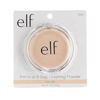 e.l.f. Prime & Stay Finishing Powder, Sets Makeup, Controls Shine & Smooths Complexion, Delivers A Matte Finish, Vegan & Cruelty-Free, Fair/Light - Image 3