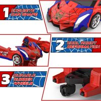 BLUEJAY Transform Rc Cars for Boys 4-7 8-12, 2.4Ghz Remote Control Car 1:18 Scale Transforming Robot, One-Button Deformation 360° Rotation Car Toy Gifts for Boys 3-5 - Image 4