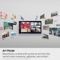 Samsung 65-Inch Class The Frame LS03F 4K QLED Smart TV (2025 Model) Modern Frame Design, NQ4 AI Gen2 Processor, Art Mode, Artful Picture Quality, Samsung Vision AI, Alexa Built-in - Image 9