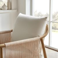 CHITA Braid Armchair Set of 2, Modern Accent Chair for Living Room, Cream - Image 5