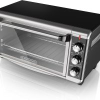 BLACK+DECKER 8-Slice Extra Wide Convection Toaster Oven, Fits 9"x13" Oven Pans and 12" Pizza, Bake, Toast, Broil, and Keep Warm Functions, Countertop Compact Design with Stainless Steel Finish - Image 15