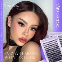 Pawotence Lash Clusters Wispy Cluster Eyelash Extensions 10-18mm Individual Lashes DIY Cluster Lashes Extension Soft Comfortable Eyelash Clusters with Thin Band - Image 8