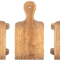 Creative Co-Op Small Wood Pedestal with Handle - Image 7