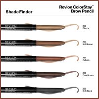 Revlon ColorStay Eyebrow Pencil with Spoolie Brush, Waterproof, Hair-Like Strokes for Natural Looking Brows, 205 Blonde, 0.021 oz - Image 5
