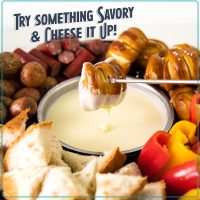 Nostalgia Electric Fondue Party Set – 10 oz Melting Pot, 4 Roasting Forks, & Detachable Serving Tray – Melted Cheese, Chocolate, or Dessert – Perfect for Gifts, Parties, Date Night – Black - Image 6