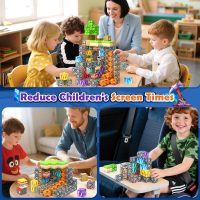 Magnetic Blocks -150 Magnetic Building Blocks STEM Toy, Stacking Mine Magnet World Craft Cubes for Kids, Game Gift for Boys Girls Age 3-5 5-7 4-8 8-12 - Image 4